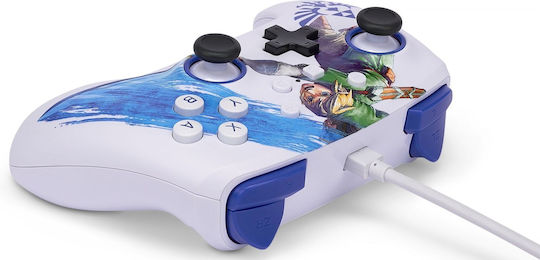 PowerA Enhanced Wired Gamepad for Switch Zelda Master Sword Attack