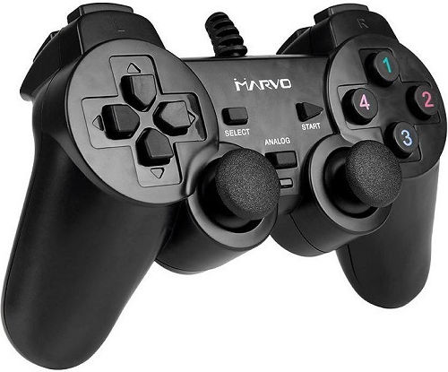 Marvo GT-006 Ενσύρματο Gamepad για PC Μαύρο