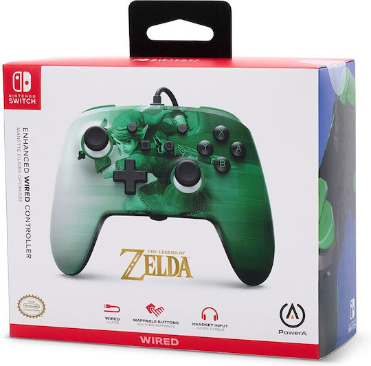 PowerA Enhanced Wired Gamepad for Switch Heroic Link