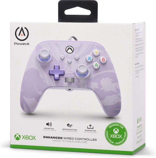 PowerA S7820172 Verkabelter Gamepad für Xbox-Serie Lila
