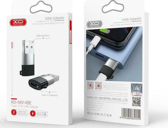 XO Nb149-e Μετατροπέας USB-C male σε USB-A female 1τμχ