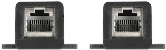 DeLock Μετατροπέας RJ-45 female σε RJ-45 female Κίτρινο 1τμχ 87031