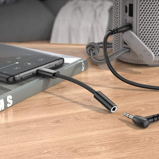 Hoco LS36 Μετατροπέας USB-C male σε 3.5mm female 1τμχ