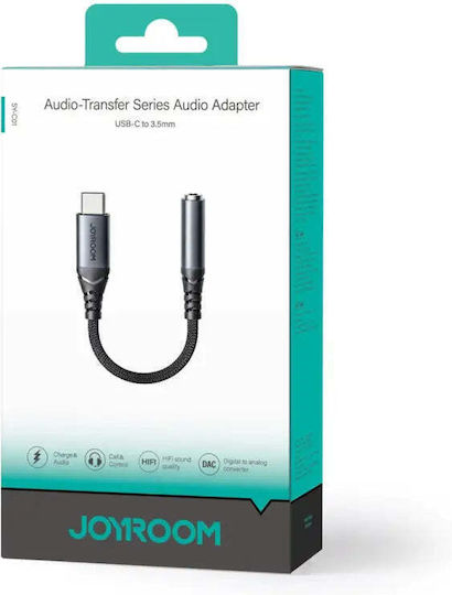 Joyroom Μετατροπέας USB-C male σε 3.5mm female 1τμχ SY-C01