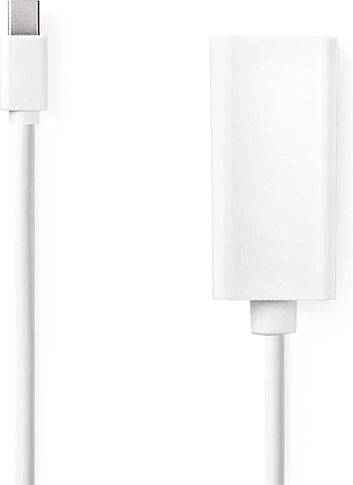 Nedis Konverter Mini-DisplayPort männlich zu HDMI weiblich Weiß 1Stück CCGB37650WT02