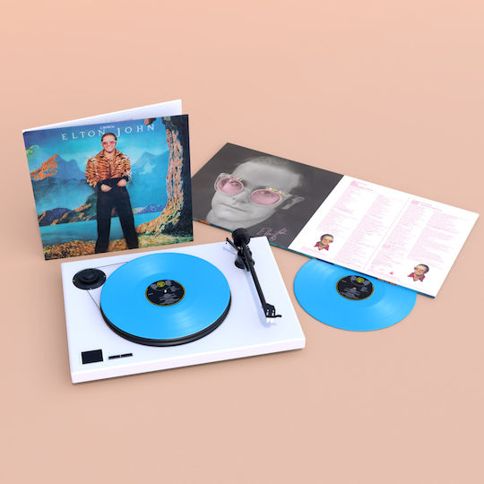 Elton John 50th Anniversary Edition 2xLP Μπλε Βινύλιο