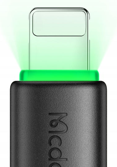 Mcdodo USB-A to Lightning Cable Μαύρο 1.2m (CA-4741)