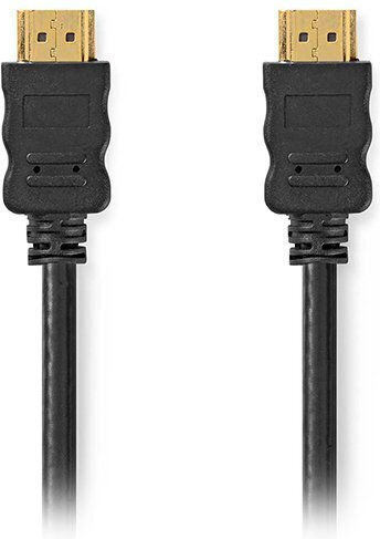 Nedis Cablu HDMI 2.0 Premium High Speed 4K 60Hz HDR HDMI De Sex Masculin - HDMI De Sex Masculin 5m Negru