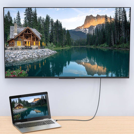 Wozinsky HDMI 2.1 Cablu HDMI de sex masculin - HDMI de sex masculin 2m Gri