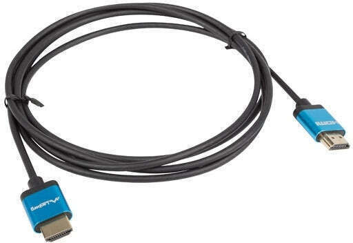 Lanberg HDMI 2.0 Premium High Speed 4K 60Hz HDR Angle Cable HDMI Male - HDMI Male 1.8m Black