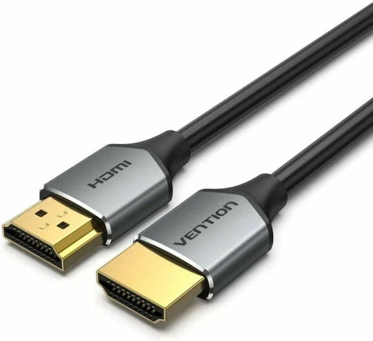 Vention Ultra Thin HDMI 2.0 Cable HDMI male - HDMI male 2m Gray (056416)