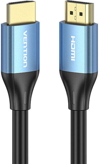 Vention Cablu HDMI 2.0 Premium High Speed 4K 60Hz HDR HDMI De Sex Masculin - HDMI De Sex Masculin 0.75m Albastru