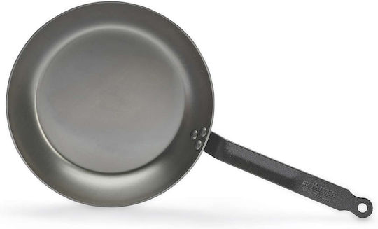De Buyer Carbone Plus Lyonnaise Pan made of Carbon Steel 28cm