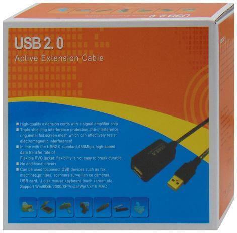 Lancom 5m USB 2.0 Cable A-Male to A-Female (04.001.0100)