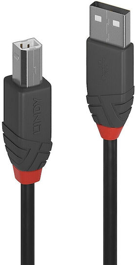 Lindy USB 2.0 Cable USB-A male - USB-B male 2m (36673)