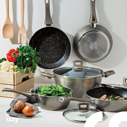 Izzy Onyx Pan aus Aluminium mit Steinbeschichtung 28cm