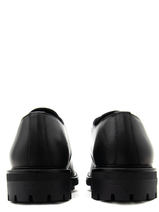 Men's Leather Moccasins Black