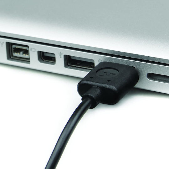Mophie Regular USB 2.0 to micro USB Cable Μαύρο 0.8m (8003)