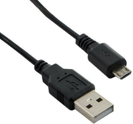 LogiLink CU0058 Regular USB 2.0 to micro USB Cable Μαύρο 1m CU0058 1τμχ