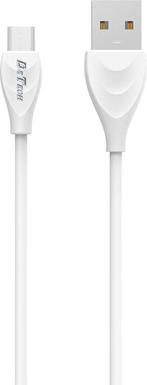 DE-24M Regulär USB 2.0 auf Micro-USB-Kabel Weiß 1m (14126) 1Stück