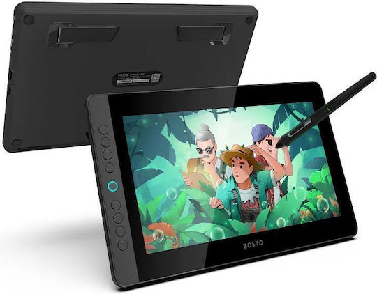 Bosto Bt-12hdk-t Графичен таблет без дисплей 11.6" Черен