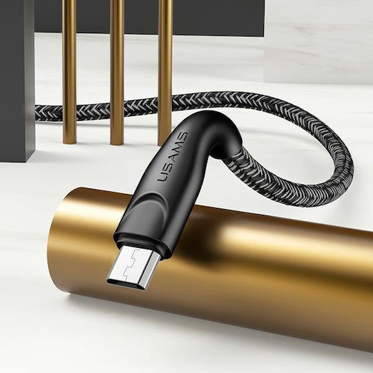 Usams U41 Geflochten USB 2.0 auf Micro-USB-Kabel Rot 2m (SJ396USB02) 1Stück