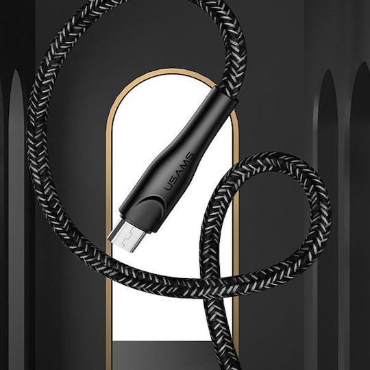 Usams U41 Geflochten USB 2.0 auf Micro-USB-Kabel Rot 2m (SJ396USB02) 1Stück