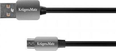 Kruger & Matz Regular USB 2.0 to micro USB Cable 1.8m (KM0331)