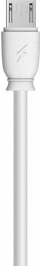 Remax RC-134m 1m Regular USB 2.0 to micro USB Cable White