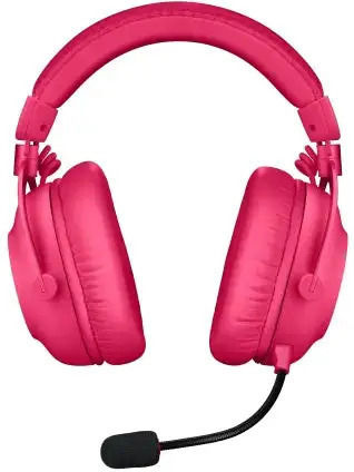 Logitech Pro X 2 Lightspeed Wireless Over Ear Gaming Headset with Connection 3.5mm / Bluetooth Pink