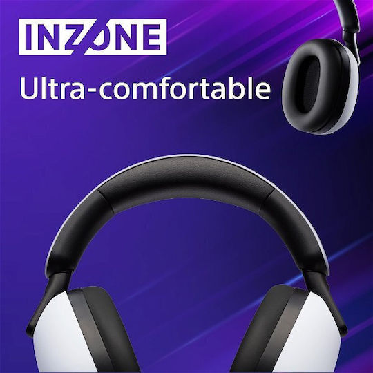 Sony INZONE H9 Drahtlos Über Ohr Gaming-Headset mit Bluetooth-Konnektivität Weiß für PS4