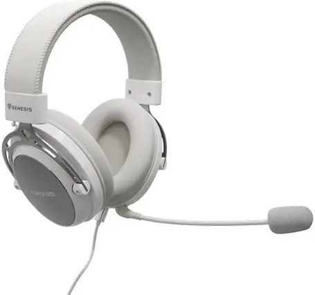 Genesis Toron 301 Over Ear Gaming Headset with Connection 2x3.5mm White