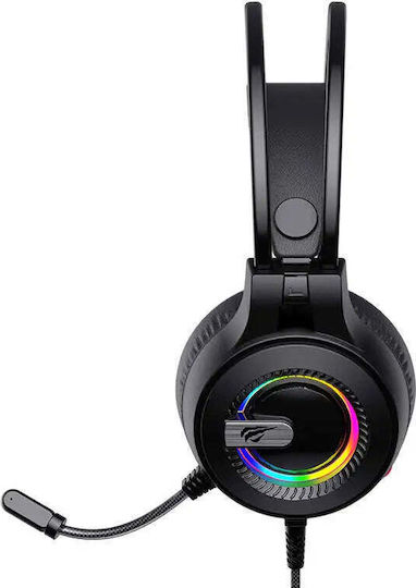 Havit H2040D Over Ear Gaming Headset με σύνδεση 3.5mm / USB