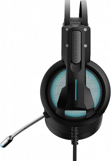 Thunderobot H31 Over Ear Gaming Headset cu conexiune USB Negru