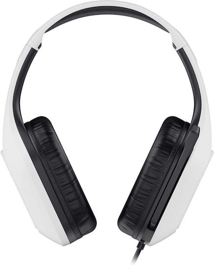 Trust GXT 415PS Zirox Over Ear Gaming Headset cu conexiune 3,5mm Alb