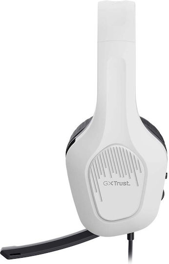 Trust GXT 415PS Zirox Over Ear Gaming Headset cu conexiune 3,5mm Alb