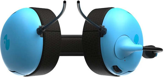 PDP Airlite Over Ear Gaming Headset cu conexiune USB Albastru
