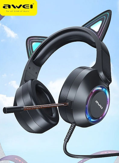 Awei GM-9 On Ear Gaming Headset με σύνδεση 3.5mm