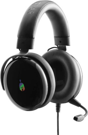 Spartan Gear Clio Надушници Гейминг Слушалки с Свързаност USB / 3,5 мм за PC / PS4 / PS5 / XBOX