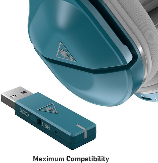 Turtle Beach Stealth 600 Gen 2 Ασύρματο Over Ear Gaming Headset με σύνδεση USB Μπλε