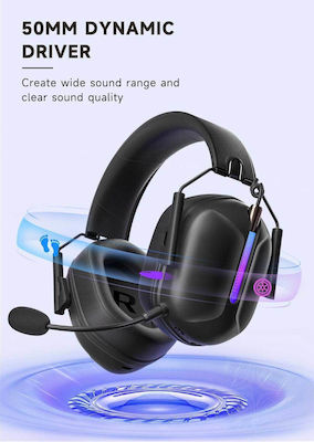 Wireless Over Ear Gaming Headset with Connection 3.5mm / Bluetooth