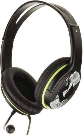 Genius HS-400A Über Ohr Gaming-Headset mit Verbindung 3,5mm Schwarz
