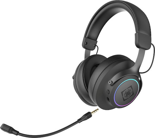 Deltaco DH440 Wireless Over Ear Gaming Headset with Connection USB