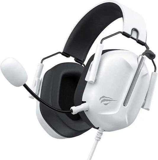 Havit H2033D Über Ohr Gaming-Headset mit Verbindung 3,5mm White / Black