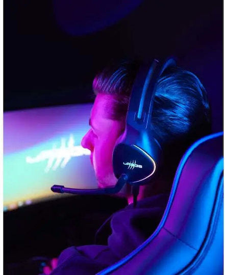 HAMA uRage SoundZ 710 7.1 V2 Over Ear Gaming Headset με σύνδεση USB