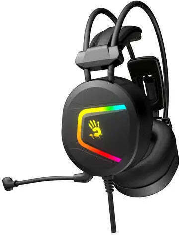 A4Tech MC750 Over Ear Gaming Headset cu conexiune USB Negru