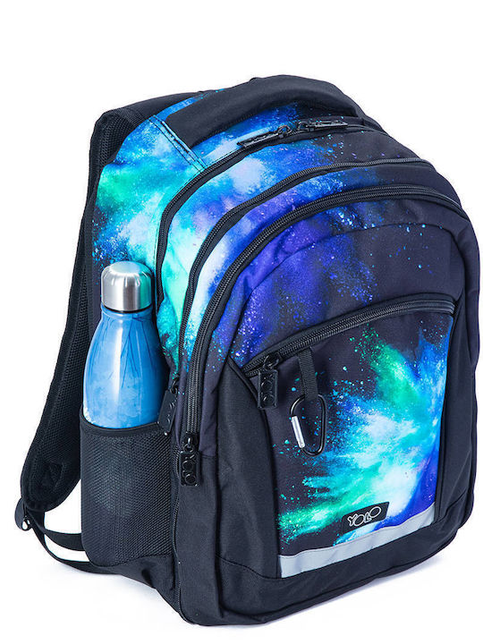 Παιδικό Σχολικό Σακίδιο Πλάτης Color Blast 2in1 +6 Ετών 50x35x20cm Yolo