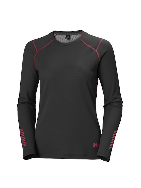 Helly Hansen Bluza termica pentru femei cu maneci lungi Albastru