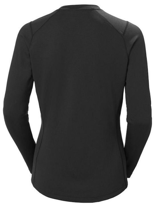 Helly Hansen Bluza termica pentru femei cu maneci lungi Albastru