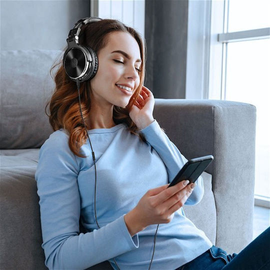 OneOdio Pro 10 Wired Over Ear Headphones Black